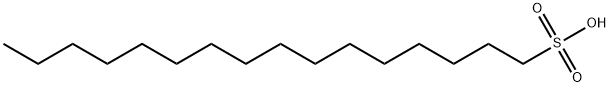 hexadecane-1-sulphonic acid Struktur