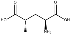 (2S,4S)-4-METHYLGLUTAMIC ACID Structure