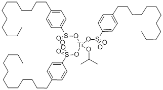 Titanium tris(dodecylbenzenesulfonate)isopropoxide|异丙基三(十二烷基苯磺酰基)钛酸酯