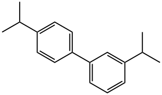 3,4-ジイソプロピル-1,1'-ビフェニル 化学構造式