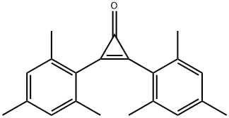ジメシチルシクロプロペノン 化学構造式
