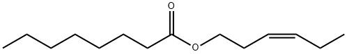 CIS-3-HEXENYL CAPRYLATE, 61444-41-5, 结构式