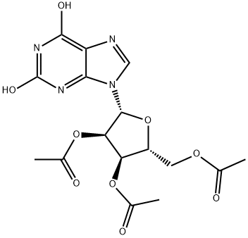 2,6-Dihydro-9-(2’,3’,5’-tri-O-acetyl--D-ribofuranosyl)purine Structure