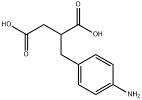 （4-氨基苄基）琥珀酸, 61445-53-2, 结构式