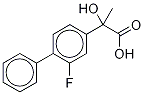 α-Hydroxy Flurbiprofen Struktur