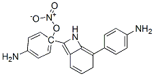 4-[(4-aminophenyl)(4-iminocyclohexa-2,5-dien-1-ylidene)methyl]aniline mononitrate Structure