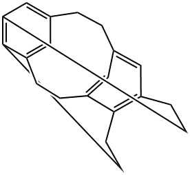 5,6,11,12-Tetrahydro-1,10:3,8-diethanodibenzo[a,e]cyclooctene Struktur