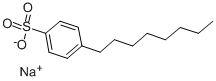 SODIUM 4-N-OCTYLBENZENESULFONATE Structure