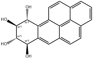 REL-(7R,8S,9S,10R)-7,8,9,10-四氢苯并[A]芘-7,8,9,10-四醇, 61490-67-3, 结构式