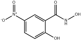 N,2-dihydroxy-5-nitrobenzaMide 化学構造式