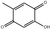 2-ヒドロキシ-5-メチル-p-ベンゾキノン 化学構造式