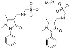 DIPYRONE MAGNESIUM SALT,6150-97-6,结构式