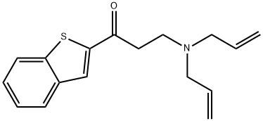 61508-29-0 2-(3-(diallylamino)propionyl)benzothiophene