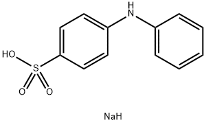 ジフェニルアミン-4-スルホン酸ナトリウム 化学構造式