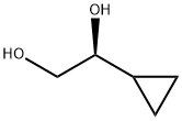 (1S)-1-Cyclopropyl-1,2-ethanediol Structure