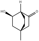 Bicyclo[2.2.2]octanone, 6-hydroxy-4-methyl-, (1R,4S,6R)- (9CI),615280-27-8,结构式