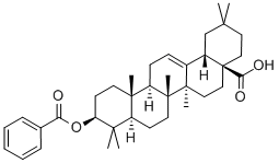 Oleanolic acid benzoate Structure
