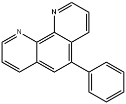 5-苯基-1,10-菲罗啉, 6153-89-5, 结构式