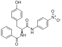 BZ-TYR-PNA,6154-45-6,结构式