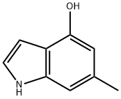 6-メチル-1H-インドール-4-オール 化学構造式