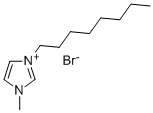 1-甲基-3-正辛基咪唑溴化物,61545-99-1,结构式