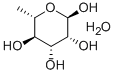 α-L-Rhamnopyranose monohydrate Struktur