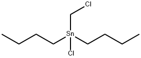 dibutylchloro(chloromethyl)tin Struktur