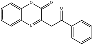 3-(2-OXO-2-PHENYLETHYL)-2H-1,4-BENZOXAZIN-2-ONE Struktur