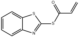 2-Propenethioicacid,S-2-benzothiazolylester(9CI) 结构式