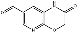 2-氧代-2,3-二氢-1H-吡啶并[2,3-B][1,4]噁嗪-7-甲醛,615568-51-9,结构式