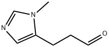 1H-Imidazole-5-propanal,1-methyl-(9CI) 化学構造式