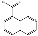ISOQUINOLINE-8-CARBOXYLIC ACID Struktur