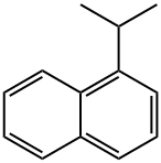 1-イソプロピルナフタレン 化学構造式