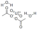 URANYL ACETATE DIHYDRATE Structure