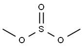 亜硫酸ジメチル 化学構造式