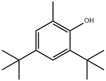 2,4-ジ(1,1-ジメチルエチル)-6-メチルフェノール 化学構造式