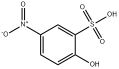 2-hydroxy-5-nitrobenzenesulphonic acid Structure