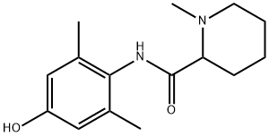 4-Hydroxy Mepivacaine 化学構造式