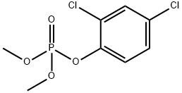 Phosphoric acid dimethyl 2,4-dichlorophenyl ester,6161-78-0,结构式