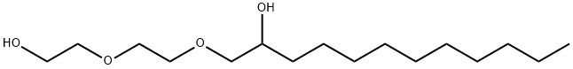1-[2-(2-hydroxyethoxy)ethoxy]dodecan-2-ol Structure