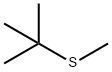 tert-ブチル メチル スルフィド 化学構造式