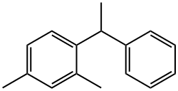 4-(1-苯基乙基)间二甲苯,6165-52-2,结构式