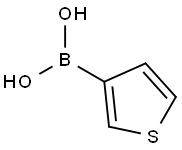 3-噻吩硼酸,6165-69-1,结构式
