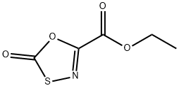 1,3,4-OXATHIAZOLE-5-CARBOXYLIC ACID, 2-OXO-, ETHYL ESTER Structure