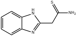 1H-Benzimidazole-2-ethanethioamide(9CI),61689-98-3,结构式