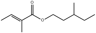 3-метилпентил 2-метилкротонат структура