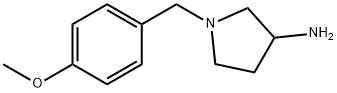 1-(4-METHOXY-BENZYL)-PYRROLIDIN-3-YLAMINE DIHYDROCHLORIDE Struktur