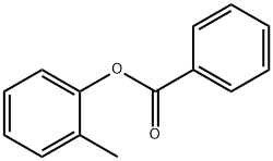 ベンゼンカルボン酸2-メチルフェニル 化学構造式