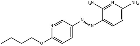 6'-BUTOXY-2,6-DIAMINO-3,3'-AZODIPYRIDINE, 99 Structure