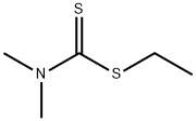 Dimethyldithiocarbamic acid ethyl ester,617-38-9,结构式
